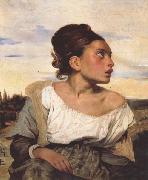 Eugene Delacroix Orphan Girl at the Cemetery (mk45) china oil painting artist